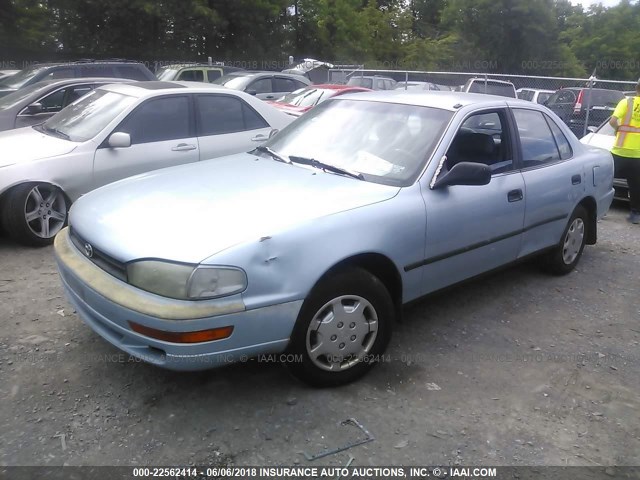 JT2SK11E8N0029863 - 1992 TOYOTA CAMRY DLX Light Blue photo 2