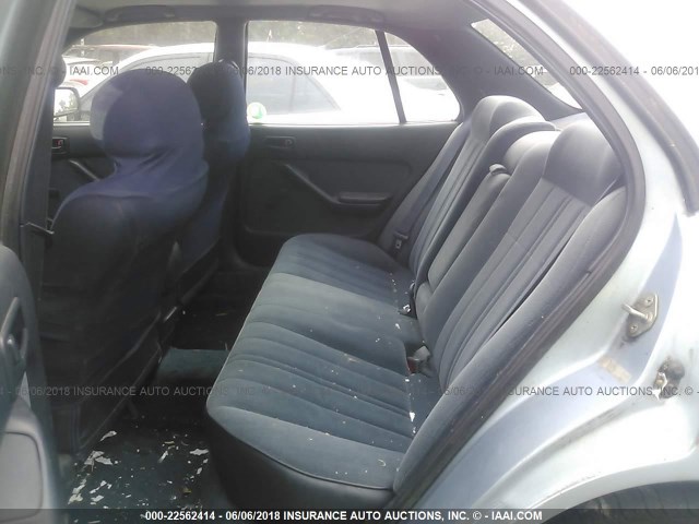 JT2SK11E8N0029863 - 1992 TOYOTA CAMRY DLX 浅蓝色 照片 8