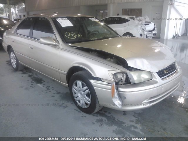 4T1BG22K31U037144 - 2001 TOYOTA CAMRY CE/LE/XLE ოქროსფერი ფოტო 1