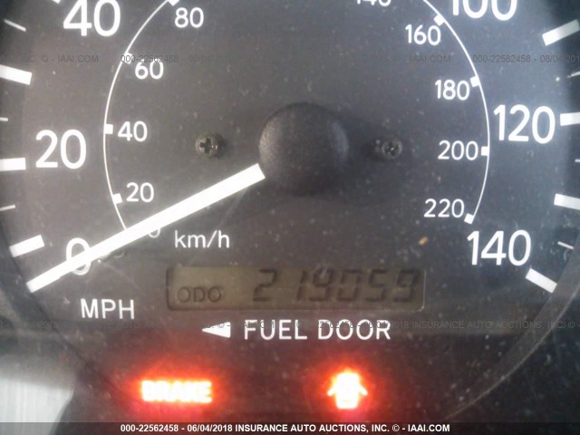 4T1BG22K31U037144 - 2001 TOYOTA CAMRY CE/LE/XLE ოქროსფერი ფოტო 7