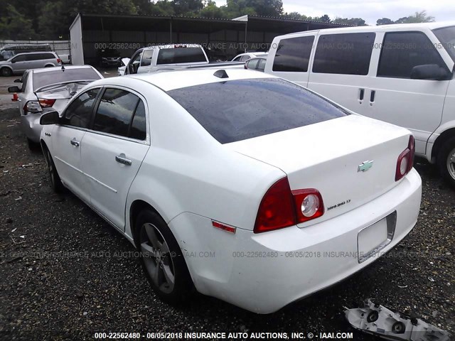 1G1ZC5E06CF126846 - 2012 CHEVROLET MALIBU 1LT 白色 照片 3