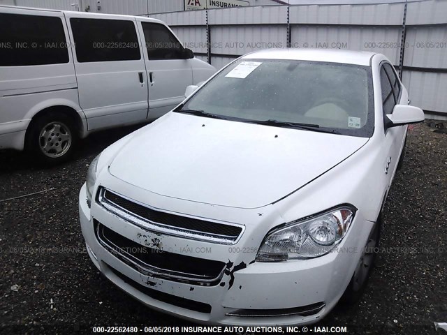 1G1ZC5E06CF126846 - 2012 CHEVROLET MALIBU 1LT 白色 照片 6