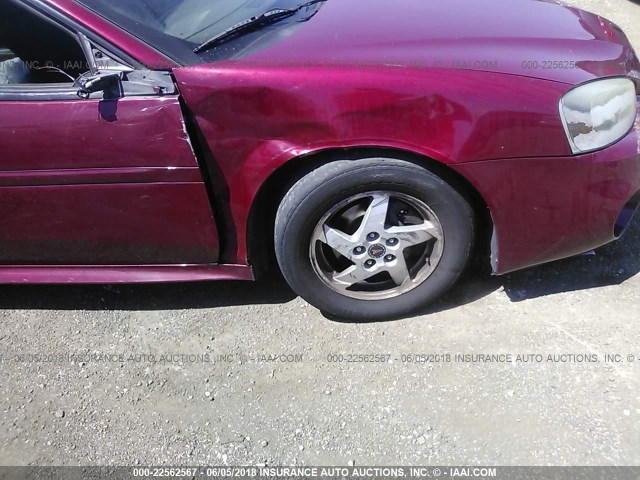 2G2WP522441288976 - 2004 PONTIAC GRAND PRIX GT MAROON photo 6