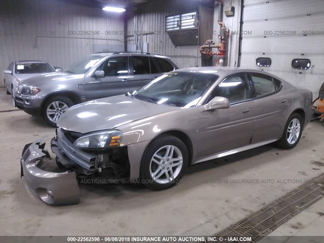 2G2WR554371225749 - 2007 PONTIAC GRAND PRIX GT TAN photo 2