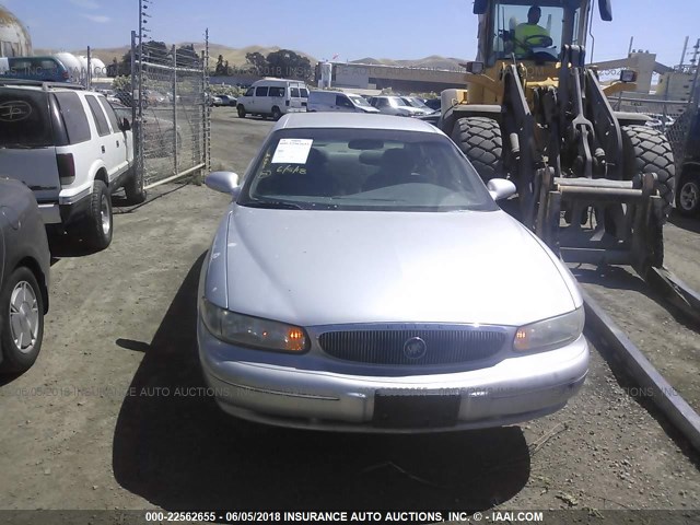 2G4WS52J611194090 - 2001 BUICK CENTURY CUSTOM SILVER photo 6