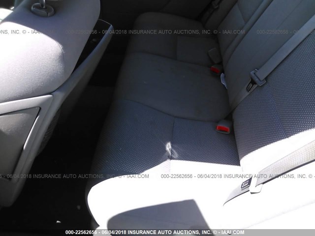 1G1ZG57B58F257194 - 2008 CHEVROLET MALIBU LS SILVER photo 8