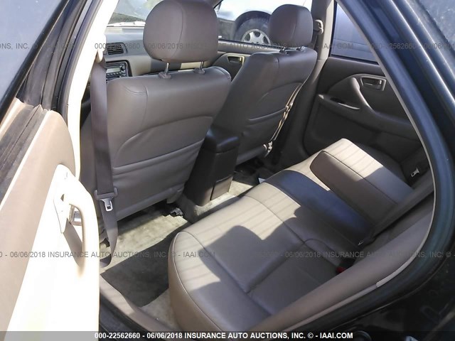 4T1BF28K9YU945778 - 2000 TOYOTA CAMRY LE/XLE BLACK photo 8