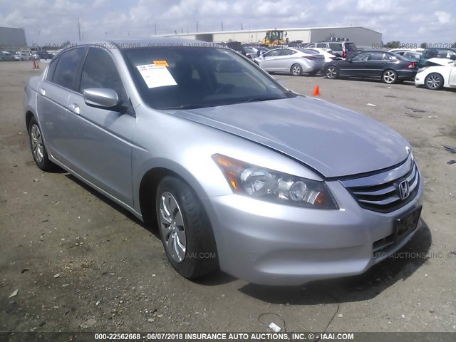 1HGCP2F31CA183964 - 2012 HONDA ACCORD LX SILVER photo 1