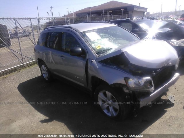 1C4NJDBB5GD631175 - 2016 JEEP COMPASS SPORT SILVER photo 1