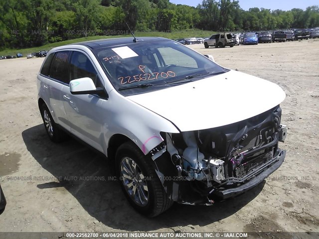 2FMDK49C78BA19005 - 2008 FORD EDGE LIMITED WHITE photo 1