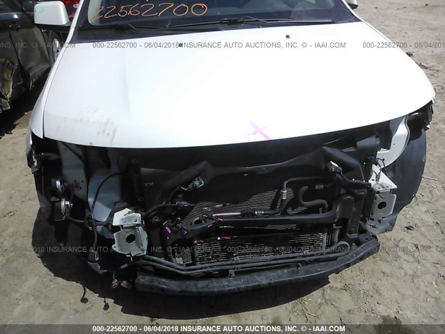 2FMDK49C78BA19005 - 2008 FORD EDGE LIMITED WHITE photo 6