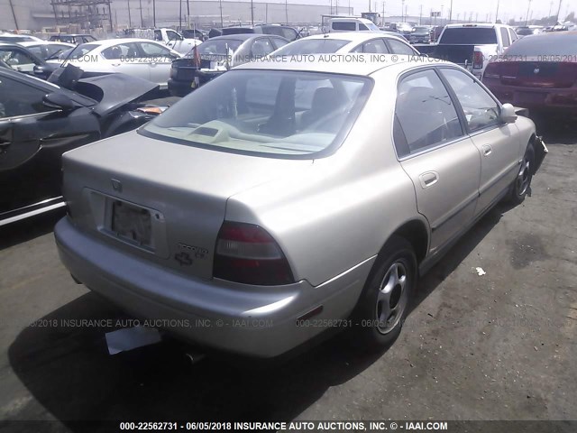 1HGCD563XSA148476 - 1995 HONDA ACCORD LX/EX Champagne photo 4