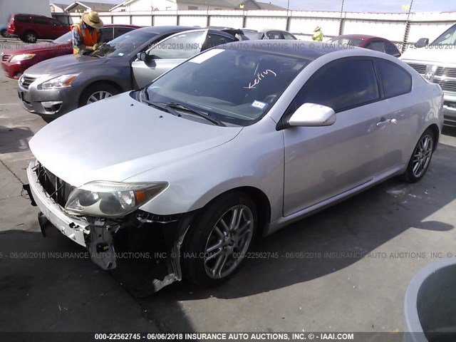 JTKDE167760096109 - 2006 TOYOTA SCION TC 银色 照片 2
