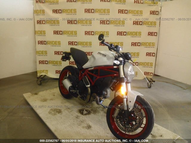 ZDMMADBM6HB002779 - 2017 DUCATI MONSTER 797 WHITE photo 1