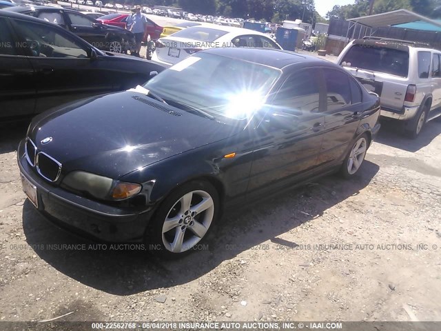 WBAET37495NH06417 - 2005 BMW 325 I BLACK photo 2