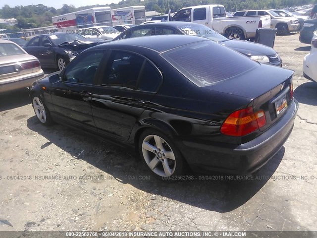 WBAET37495NH06417 - 2005 BMW 325 I BLACK photo 3