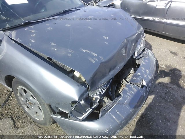 3N1AB41D5XL075137 - 1999 NISSAN SENTRA XE/GXE GRAY photo 6