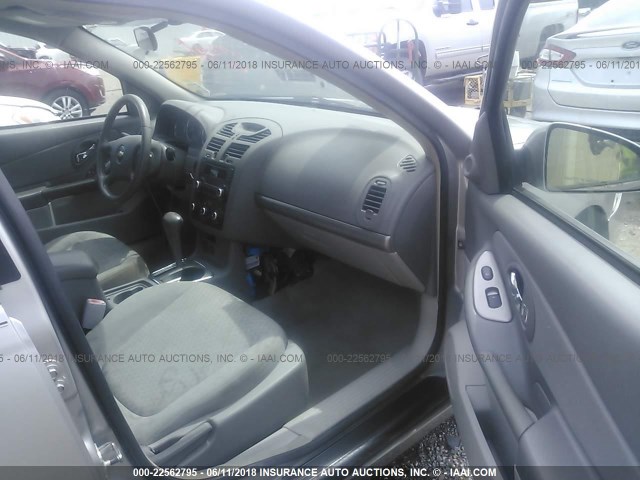 1G1ZT58N98F116309 - 2008 CHEVROLET MALIBU LT/CLASSIC GRAY photo 5