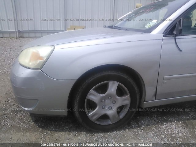 1G1ZT58N98F116309 - 2008 CHEVROLET MALIBU LT/CLASSIC GRAY photo 6