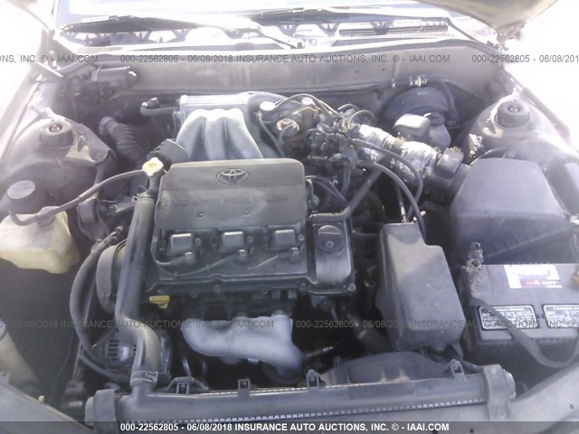 4T1BF12KXTU137077 - 1996 TOYOTA CAMRY LE/XLE/SE ოქროსფერი ფოტო 10