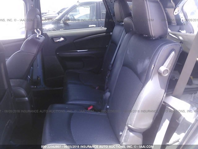 3C4PDDGG9FT561385 - 2015 DODGE JOURNEY CROSSROAD Dark Blue photo 8