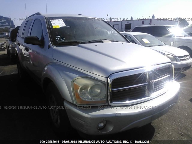 1D4HB48246F103151 - 2006 DODGE DURANGO SLT SILVER photo 1