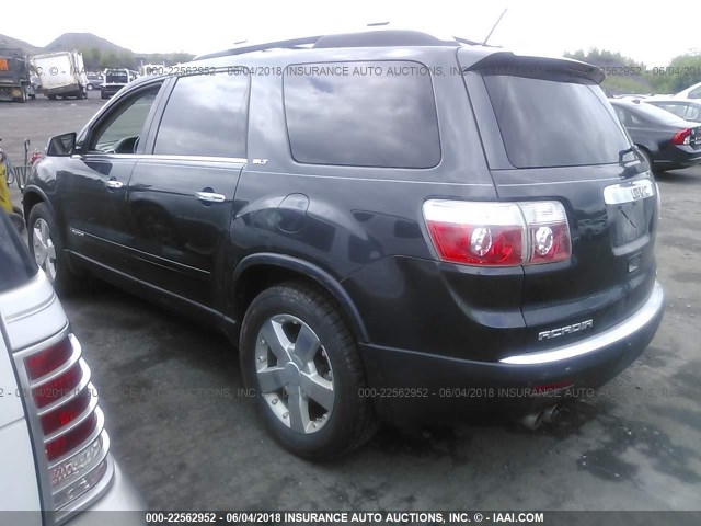 1GKEV33717J155456 - 2007 GMC ACADIA SLT-2 GRAY photo 3