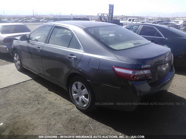 4T1BE46K37U150533 - 2007 TOYOTA CAMRY NEW GENERAT CE/LE/XLE/SE GRAY photo 3