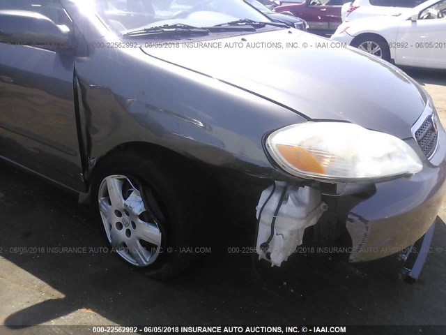 1NXBR32E77Z774446 - 2007 TOYOTA COROLLA CE/LE/S GRAY photo 6