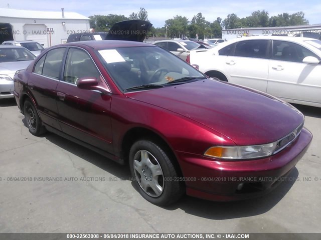 4A3AA46G51E116809 - 2001 MITSUBISHI GALANT ES RED photo 1