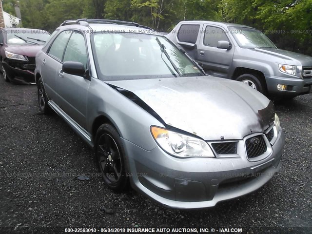 JF1GG61637H815536 - 2007 SUBARU IMPREZA 2.5I SILVER photo 1