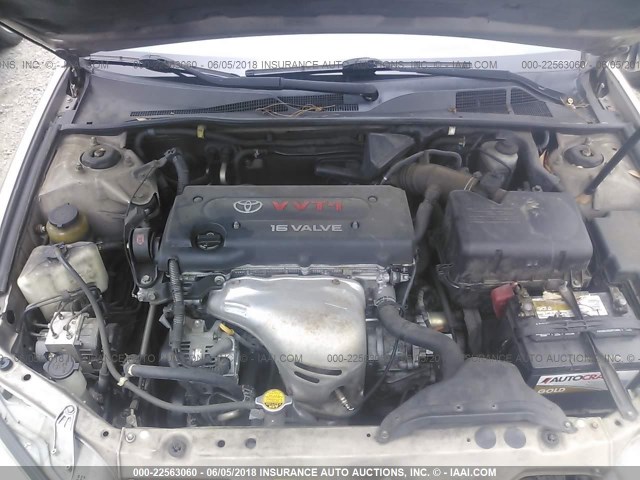 4T1BE32KX3U652918 - 2003 TOYOTA CAMRY LE/XLE/SE GRAY photo 10