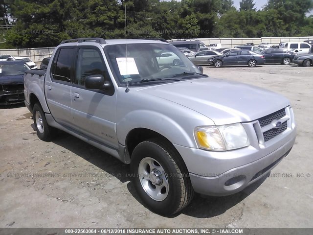 1FMZU67E82UB22130 - 2002 FORD EXPLORER SPORT TR  SILVER photo 1