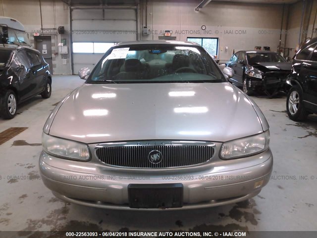 2G4WS52JX11321164 - 2001 BUICK CENTURY CUSTOM GOLD photo 6