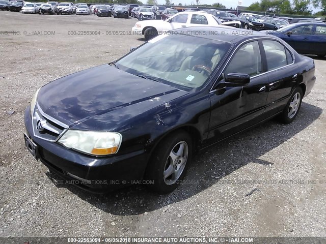 19UUA56653A026794 - 2003 ACURA 3.2TL BLACK photo 2