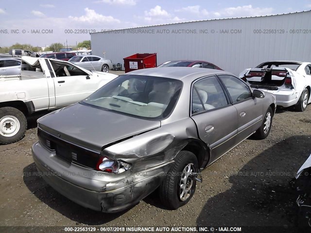 2G4WS52J521147036 - 2002 BUICK CENTURY CUSTOM SILVER photo 4