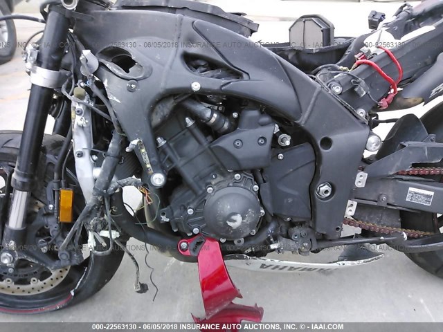 JYARN23E1CA012941 - 2012 YAMAHA YZFR1 BLACK photo 9