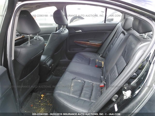 1HGCP3F82CA025974 - 2012 HONDA ACCORD EXL BLACK photo 8