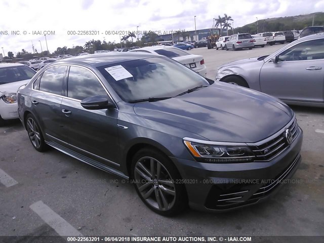 1VWDT7A34HC081036 - 2017 VOLKSWAGEN PASSAT R-LINE Boz foto 1