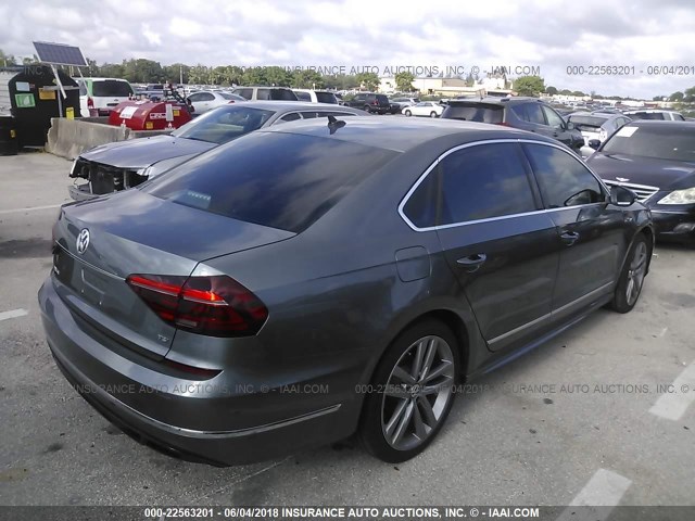 1VWDT7A34HC081036 - 2017 VOLKSWAGEN PASSAT R-LINE Boz foto 4