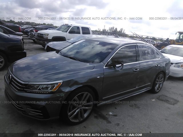 1VWDT7A34HC081036 - 2017 VOLKSWAGEN PASSAT R-LINE Boz foto 6