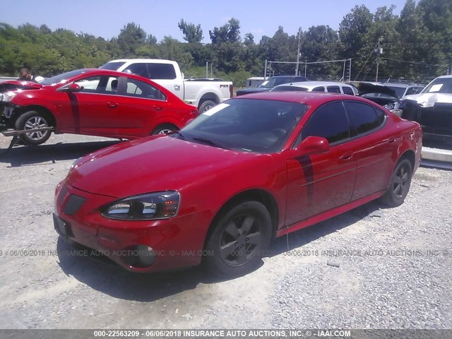 2G2WP552971228692 - 2007 PONTIAC GRAND PRIX Qırmızı foto 2