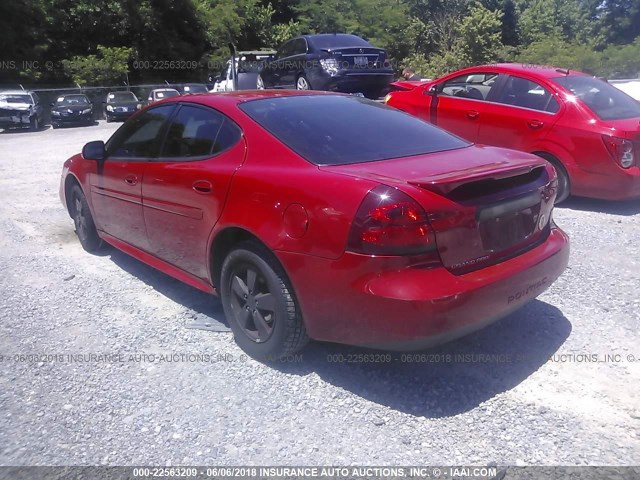2G2WP552971228692 - 2007 PONTIAC GRAND PRIX Qırmızı foto 3