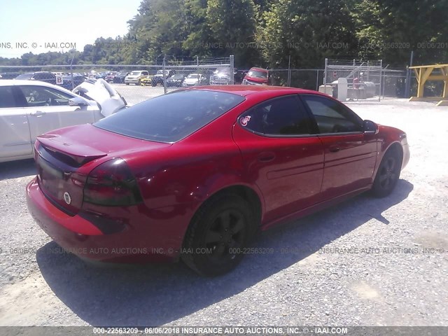 2G2WP552971228692 - 2007 PONTIAC GRAND PRIX Qırmızı foto 4