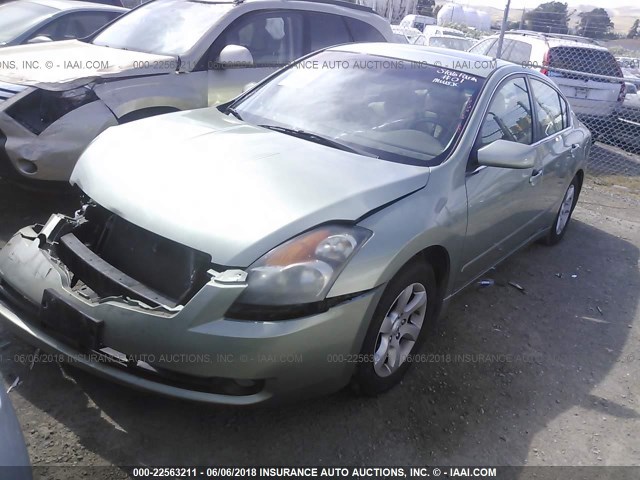 1N4AL21E47N424706 - 2007 NISSAN ALTIMA 2.5/2.5S GREEN photo 2