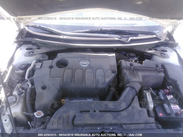 1N4AL21EX9N448463 - 2009 NISSAN ALTIMA 2.5/2.5S WHITE photo 10