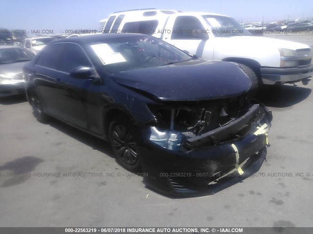 4T4BF1FK4CR160385 - 2012 TOYOTA CAMRY SE/LE/XLE 黑色 照片 1