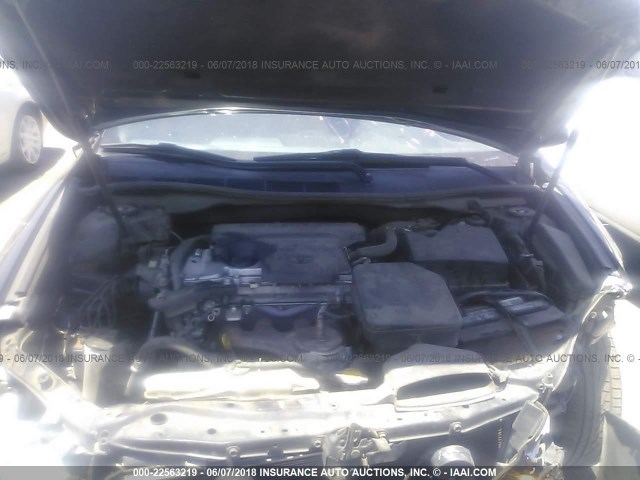 4T4BF1FK4CR160385 - 2012 TOYOTA CAMRY SE/LE/XLE 黑色 照片 10