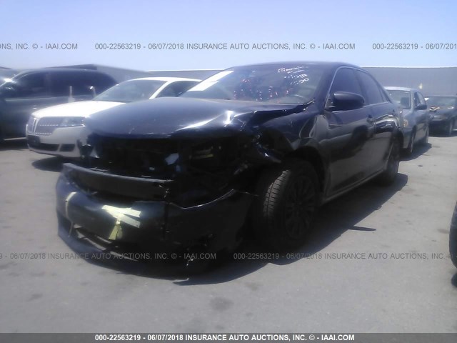 4T4BF1FK4CR160385 - 2012 TOYOTA CAMRY SE/LE/XLE 黑色 照片 2