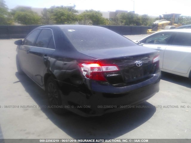 4T4BF1FK4CR160385 - 2012 TOYOTA CAMRY SE/LE/XLE 黑色 照片 3